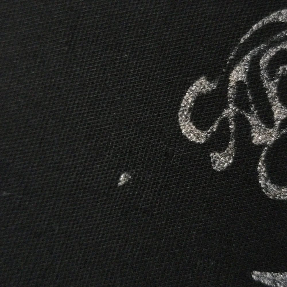 Vintage Aerosmith Tour Bandana Scarf 80s Black White Steven Tyler Wings‎ READ